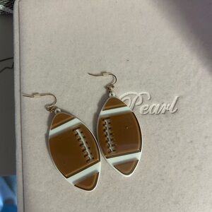Football earrings